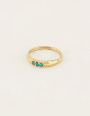 My Jewellery Ring vintage smallstone blue MJ06535