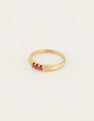 My Jewellery Ring vintage smallstone fuchsia MJ06536