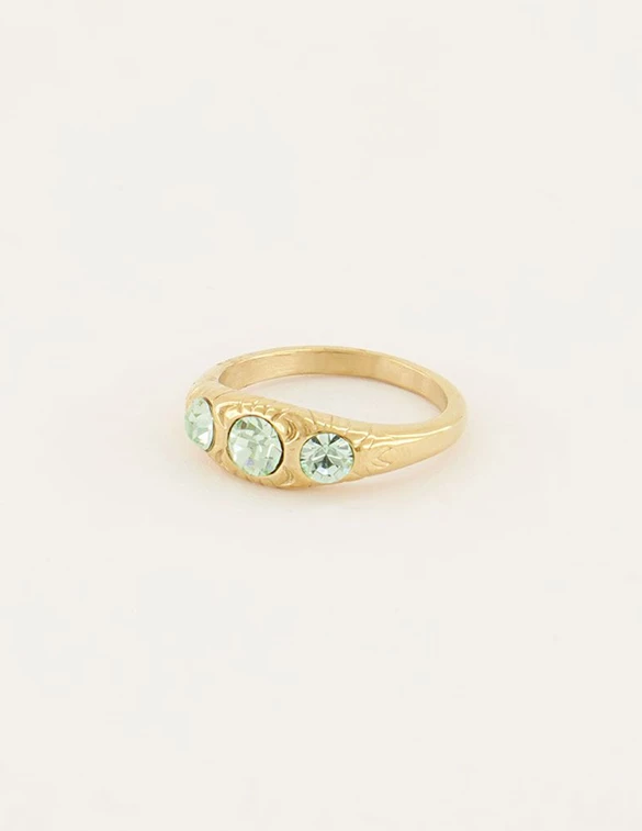 My Jewellery Ring vintage strass clear MJ06518