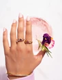 My Jewellery Ring vintage strass rose MJ06521