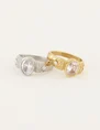 My Jewellery Ring vintage transparant stone MJ06915