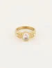 My Jewellery Ring vintage transparant stone MJ06915