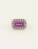 My Jewellery Ring with purple amour enamel MJ07826