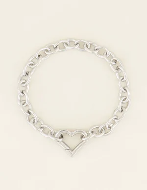 My Jewellery Schakelarmband met hartjes slu20 cm MJ04069