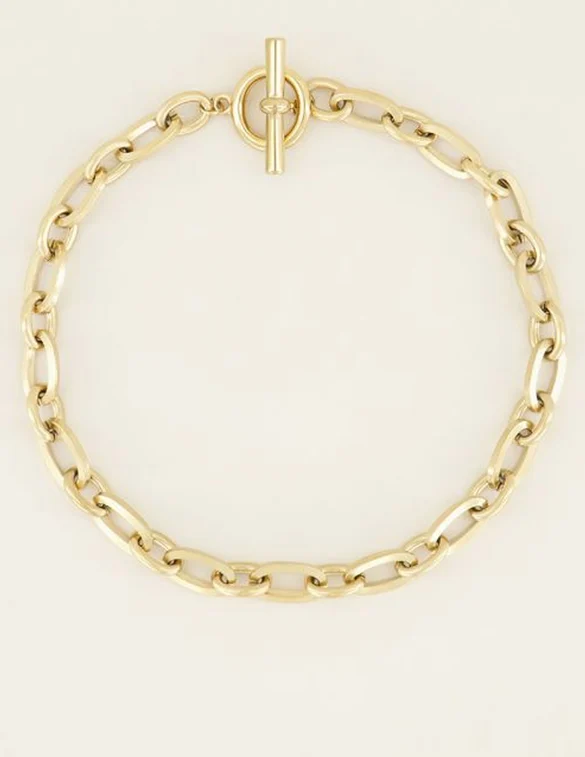 My Jewellery Schakelketting kapittelslot 40 cm MJ03260