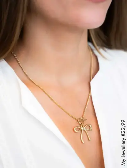MY JEWELLERY SCHAKELKETTING MET STRIK MJ10992