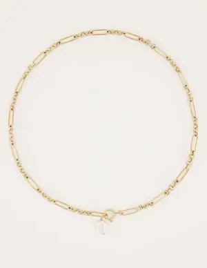 My Jewellery Schakelketting Zoetwaterparel MJ05378