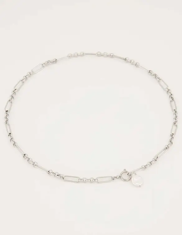 My Jewellery Schakelketting Zoetwaterparel MJ05378