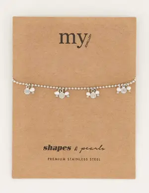 My Jewellery Shapes armband parels & rondje MJ05865