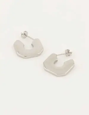 My Jewellery Shapes oorhangers plat vierkant MJ05460