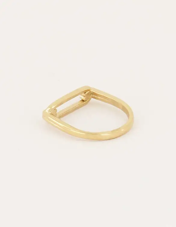 My Jewellery Shapes ring met open rechthoek MJ06050