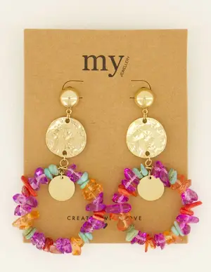 My Jewellery Statement earring stones MJ08038