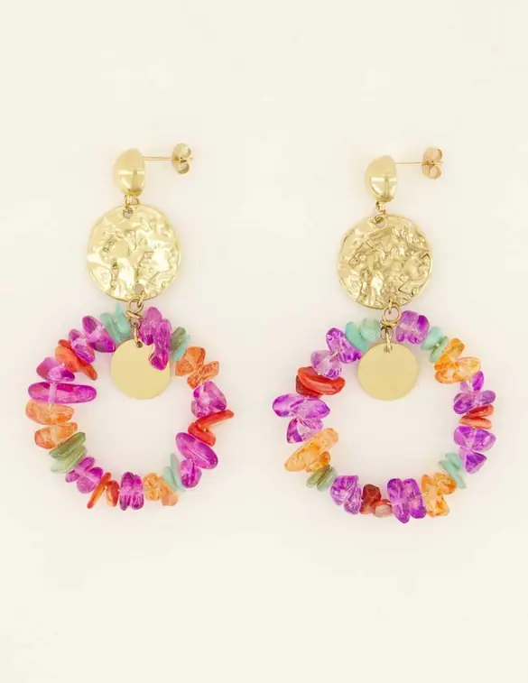 My Jewellery Statement earring stones MJ08038