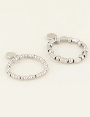 My Jewellery Stretch ringen set MJ04332