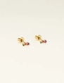 My Jewellery Studs 3 round strass pink MJ09481