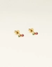 My Jewellery Studs 3 round strass pink MJ09481