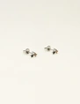 My Jewellery Studs 3 square strass multi black MJ09486