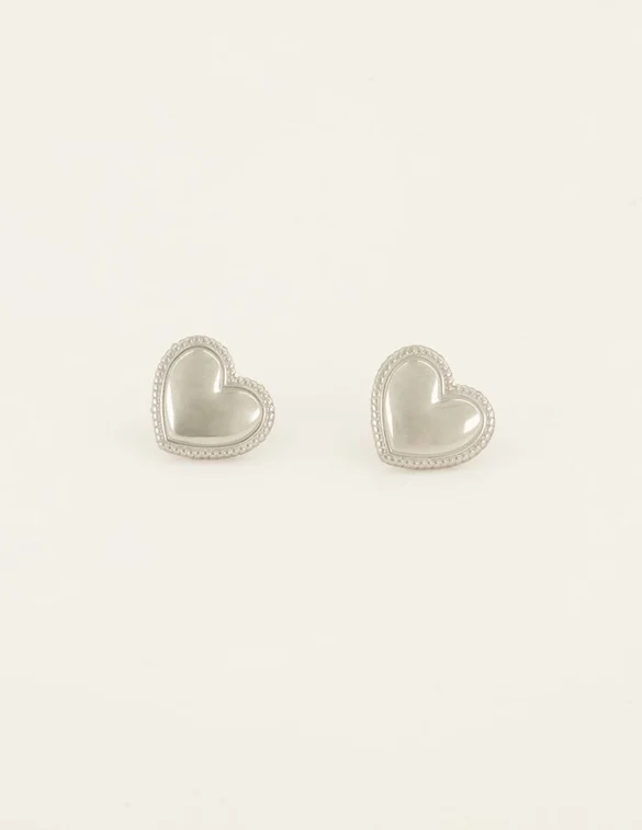 My Jewellery Studs big hearts MJ07479