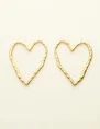 My Jewellery Studs big open heart MJ09538