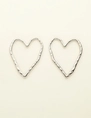 My Jewellery Studs big open heart MJ09538