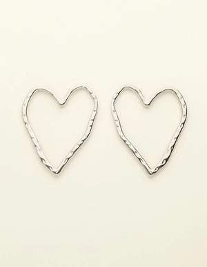 My Jewellery Studs big open heart MJ09538