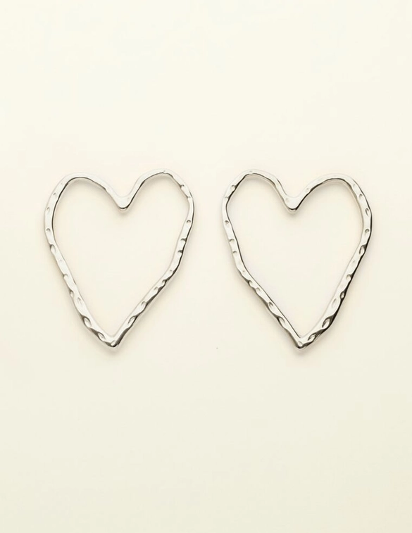 My Jewellery Studs big open heart MJ09538