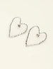 My Jewellery Studs big open heart MJ09538