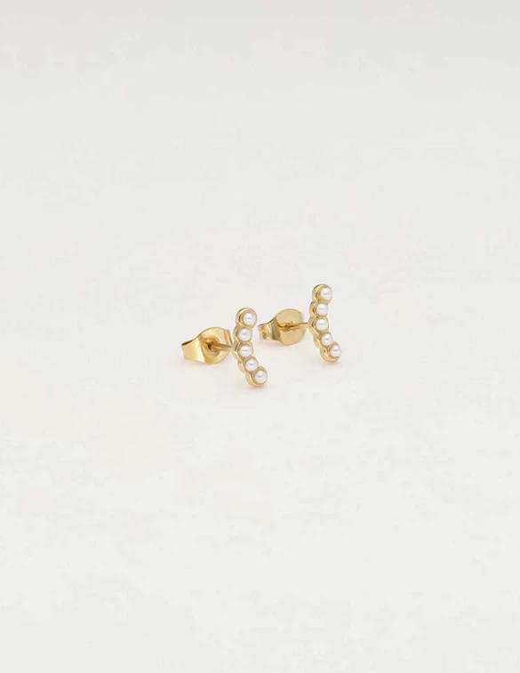 My Jewellery Studs bow pearl MJ10294