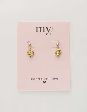 My Jewellery Studs drop shell MJ10296