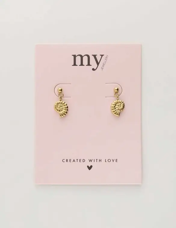 My Jewellery Studs drop shell MJ10296