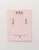My Jewellery Studs met drop smiley MJ10318