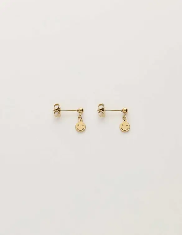 My Jewellery Studs met drop smiley MJ10318