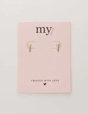 My Jewellery Studs sharp triangle MJ10324