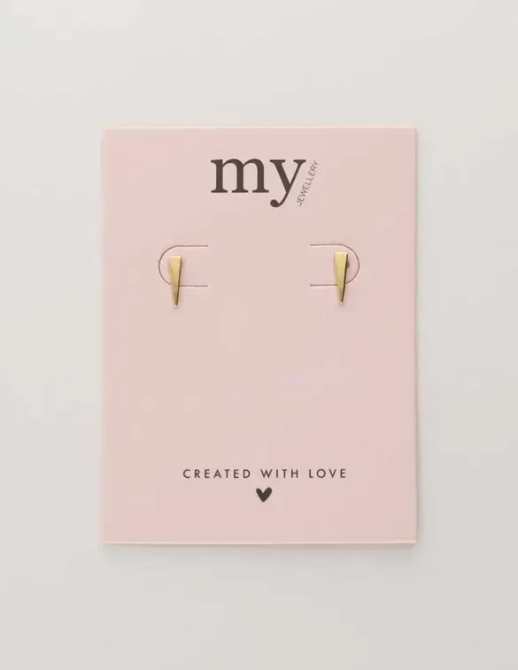 My Jewellery Studs sharp triangle MJ10324