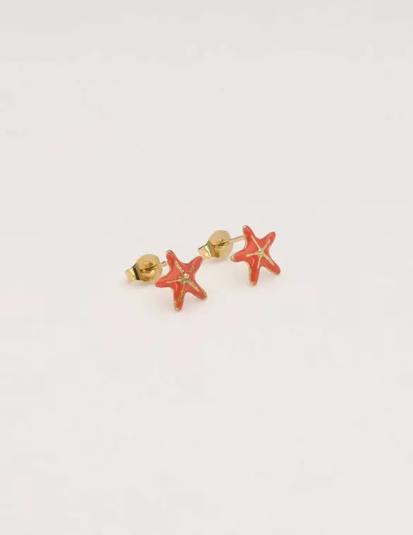 My Jewellery Studs starfish coral MJ10293