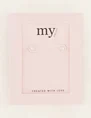 My Jewellery Studs stone MJ07322