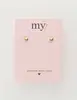 My Jewellery Studs tiny heart MJ10322