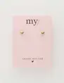 My Jewellery Studs tiny heart MJ10322