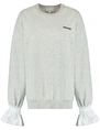 My Jewellery Sweater with poplin cuff MJ14015
