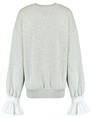 My Jewellery Sweater with poplin cuff MJ14015