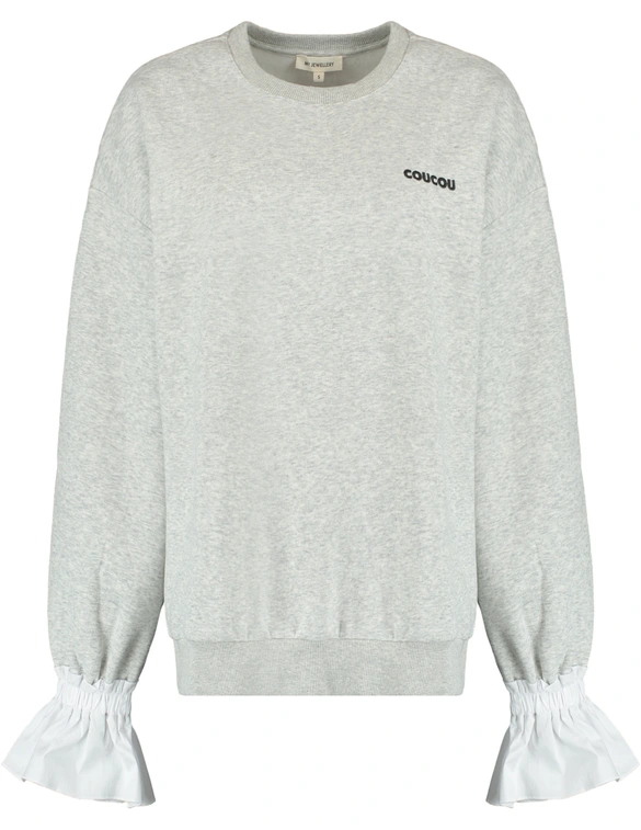 My Jewellery Sweater with poplin cuff MJ14015