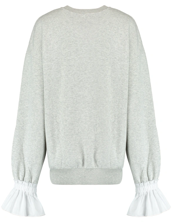 My Jewellery Sweater with poplin cuff MJ14015
