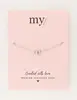 My Jewellery two rings fine bracelet MJ10644