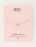My Jewellery two rings fine bracelet MJ10644