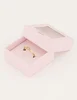 My Jewellery Vinage Ring Transparante Rechthoek&Structuur MJ05923