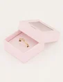 My Jewellery Vinage Ring Transparante Rechthoek&Structuur MJ05923