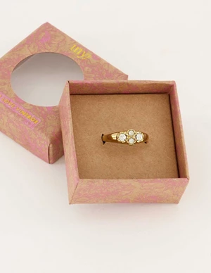 My Jewellery Vintage cluster ring kristal MJ05044