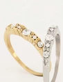 My Jewellery Vintage klassieke ring kristal MJ05059