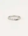 My Jewellery Vintage ring met witte rechthoek MJ05927