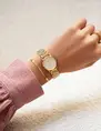 My Jewellery Watch round clock chain MJ07097